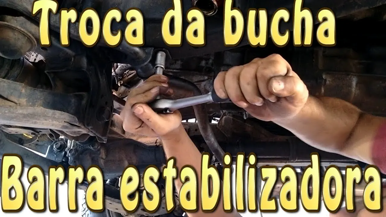 Como Trocar a Bucha da Barra Estabilizadora em Casa e Economizar Dinheiro!