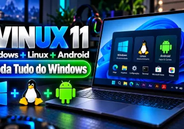 📰 Chegou O Linux Que RODA TUDO Do Windows! Winux 26.10 + Android + .EXE